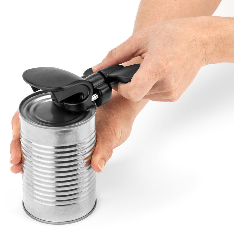 Soft Edge 3-in-1 Ambidextrous Safety Can Opener Jar Opener and Bottle Opener 3-in-1 Can, Bottle & Jar Opener