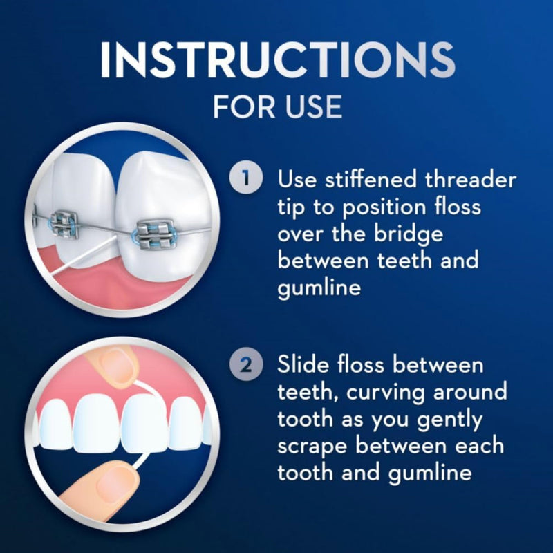 Oral-B Glide Threader Floss (Pack of 4) 30 Count (Pack of 4)