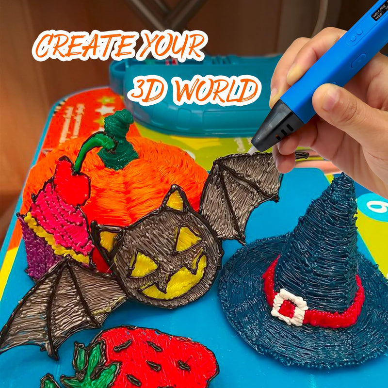 40 Colors PLA 3D Pen Filament Refills Compatible with SCRIB3D MYNT3D PIKA3D 3D Pen Most 1.75mm 3D Prining Pens NOT FIT 3Doodler Start Pen 40 Colors * 3m for Scrib3d Pika3d Mynt3d 3d Pen (1.75mm)