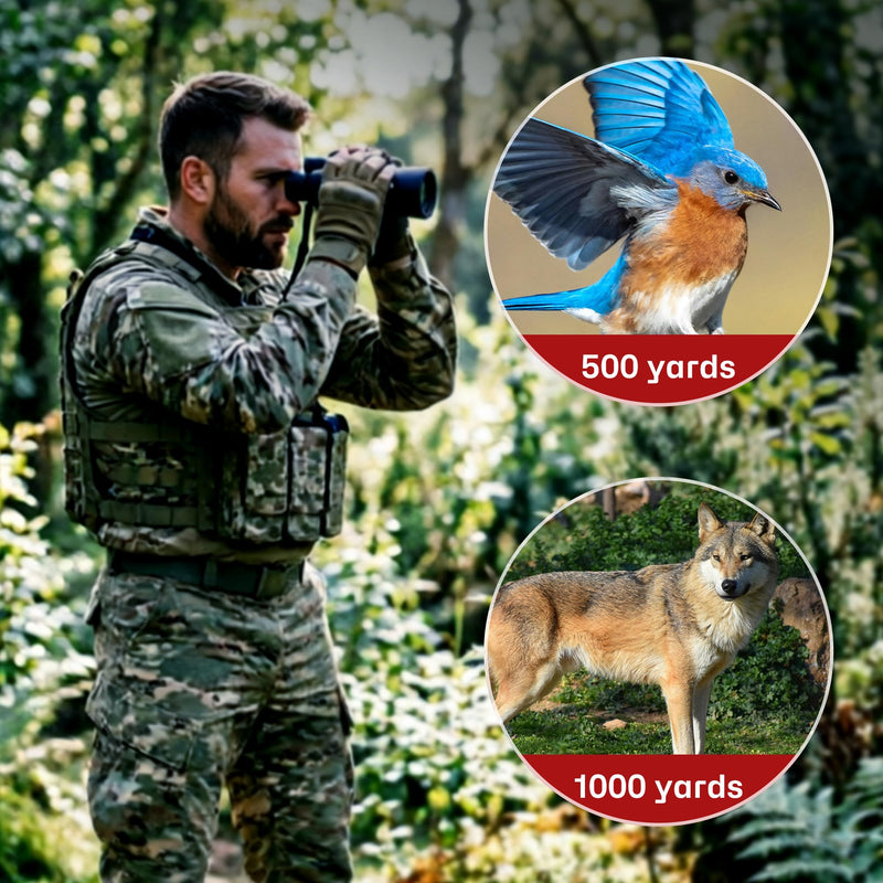 Monocular Telescope High Power 8x42 Monoculars Scope Compact Waterproof Fogproof Shockproof with Hand Strap for Adults Kids Bird Watching Hunting Camping Hiking Travling Wildlife Secenery