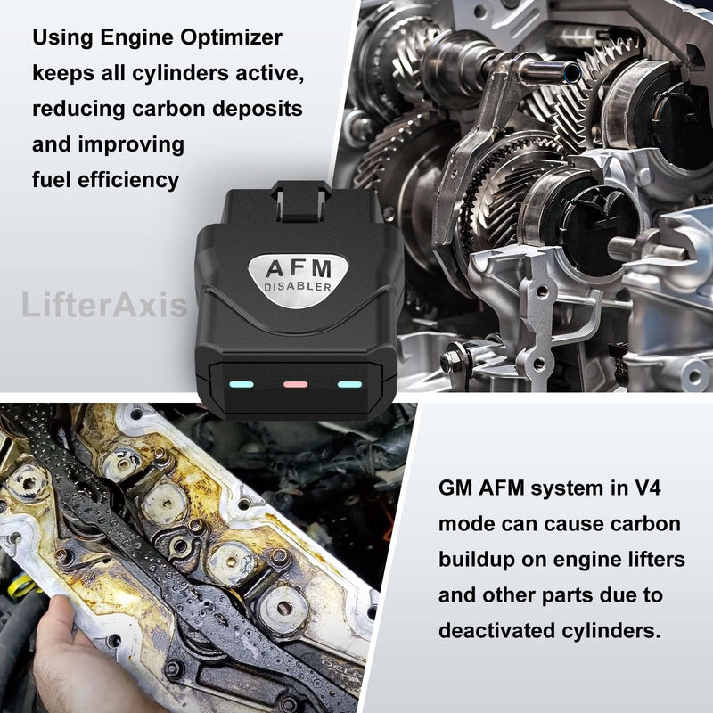 AFM Disabler: Disable AFM/DFM Active Fuel Management Delete Compatible with 5.3 Silverado Chevy/GMC Sierra Yukon Tahoe 5.3L 6.2L