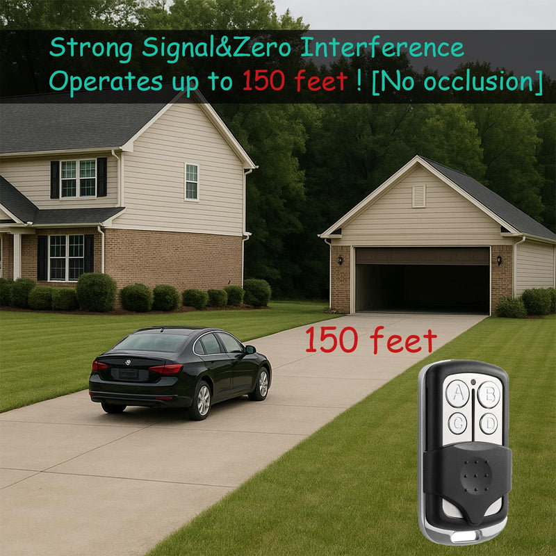3 Keychain Garage Door Opener Remote,Compatible with LiftMaster Chamberlain Garage Door Opener,893MAX,890MAX 953EV/EVC,3 Pack Keychain-3P