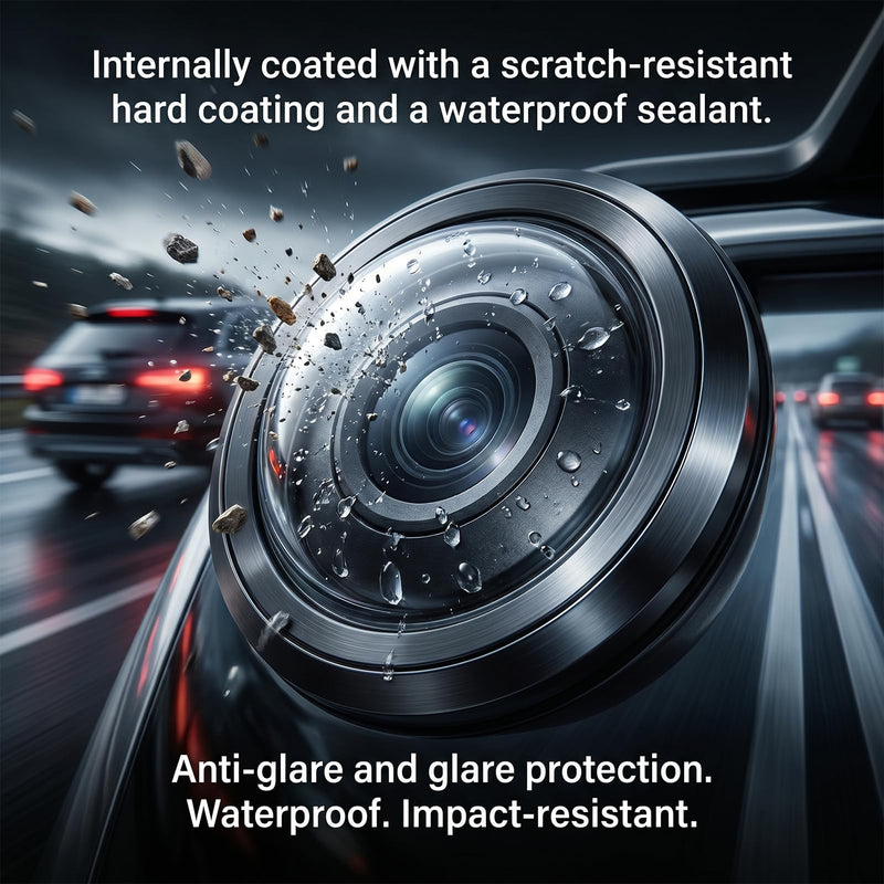 4 PCS Car Camera Lens Protector, Car Camera Protective Cover, 360° All-Round Protection Anti-Scratch Clear Weatherproof Cars Backup Cameras with Most Vehicle Cameras, Anti-Rain