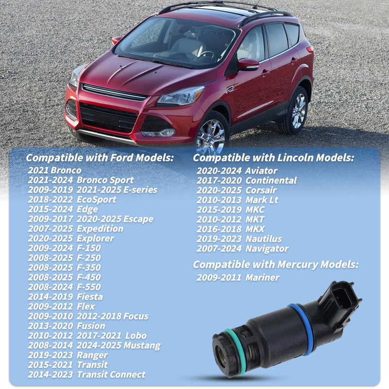 Vapor Canister Vent Solenoid Compatible With Ford F150 F250 Edge Escape Expedition Explorer Focus Fusion E-series Transit Lincoln Nautilus Navigator Mariner 2007-2024 Replace#911-216 9U5Z9F945C