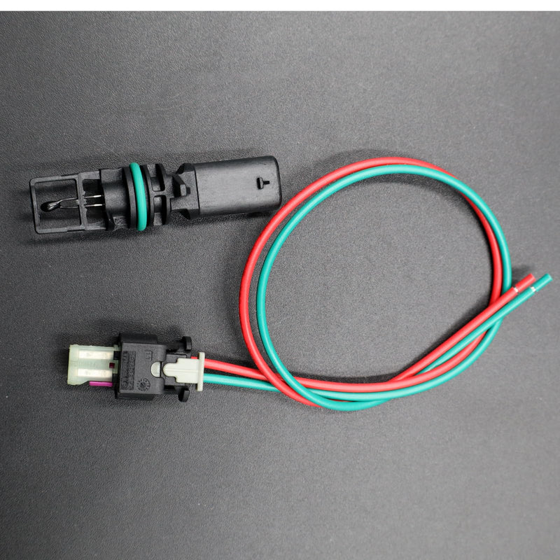 Air Charge Temperature Sensor & Connector Compatible with Chrysler Dodge Jeep Ram 2011-2024 5149182AA, 5149182AB, 7B0906501 Pigtail Harness