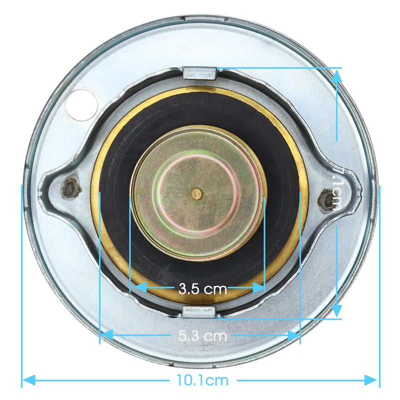 Transfer Tank Fuel Cap Diesel Tank Cap for Venting Pressure,Vented Gas Diesel Lid for 2 Inch Base,Gas Fill Lid for Ford GMC Truck w/Transfer Auxiliary Fuel/Storage Truck Tool Box-Only Include Fill Lid Silver