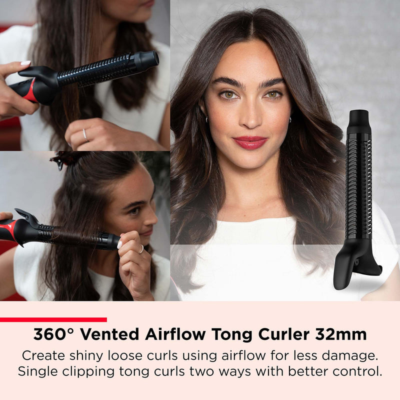 Revlon One-Step Blow-Dry Multi Styler - 3 in 1 Tool - RVDR5333 | Dry, curl and volumise with The 3 Interchangeable attachments, Detachable Head, Curler, Dryer, Styler 3-in-1 Multi Styler