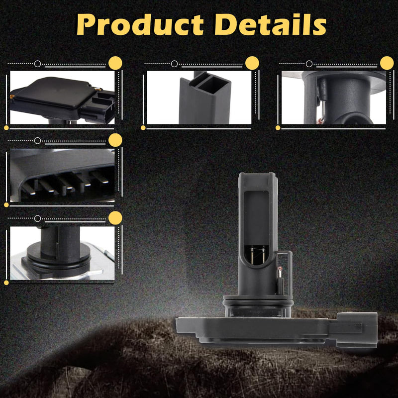 Mass Air Flow Sensors Meter MAF Compatible with 03-05 GX470 / 98-05 LX470 / 03-04 4Runner / 98-05 Land Crulser / 01-04 Sequoia / 00-04 Tundra Replaces MAF0056 222040F010 (98 99 00 01 02 03 04 05)