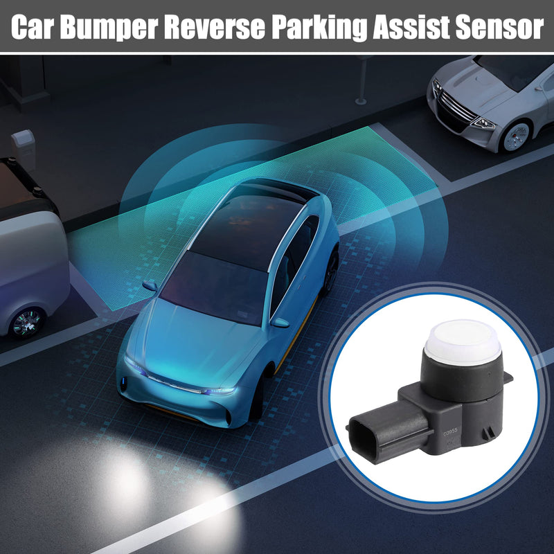X AUTOHAUX 1014388-05-A Car PDC Parking Sensor Car Bumper PDC Reverse Backup Parking Assist Sensor for Tesla Model S 2012-2015