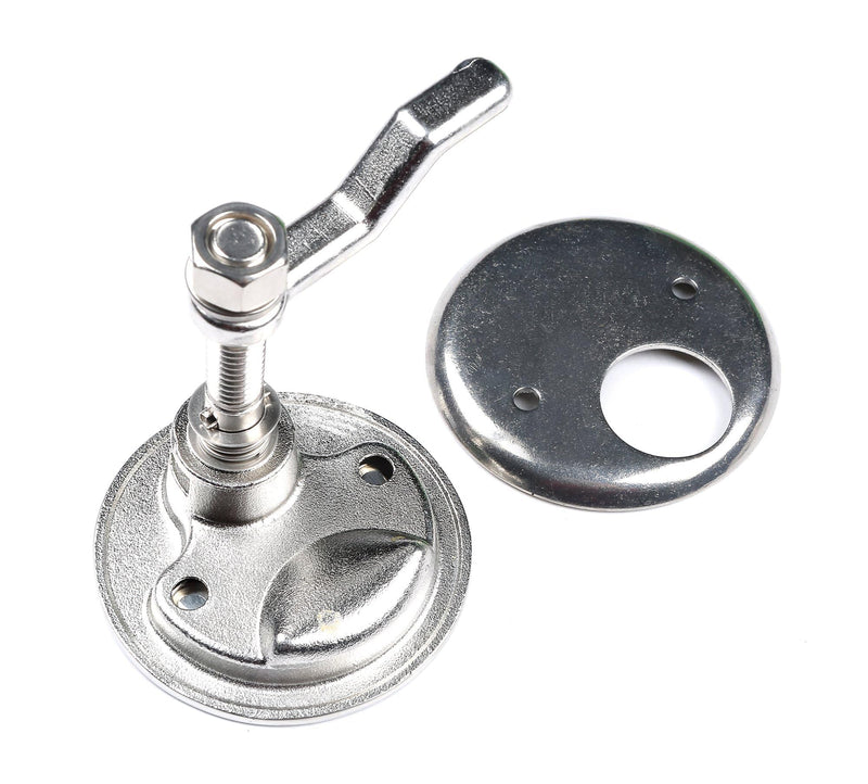 Thorn Boat Cam Latch Stainless Steel Marine Hatch Pull with Back Plate Standard Back Plate-1 pcs