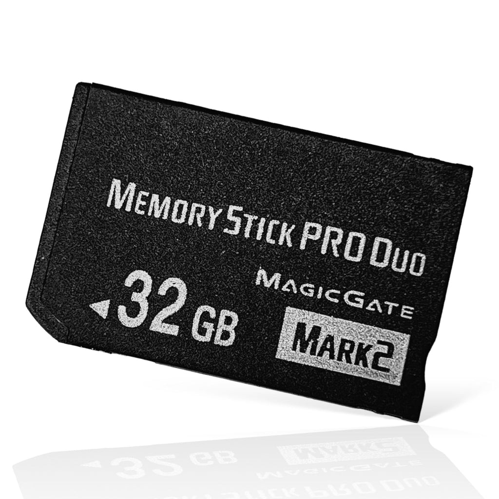 32GB High-Speed Memory Stick Pro Duo Mark2 - Perfect for PSP and Camera Memory Cards