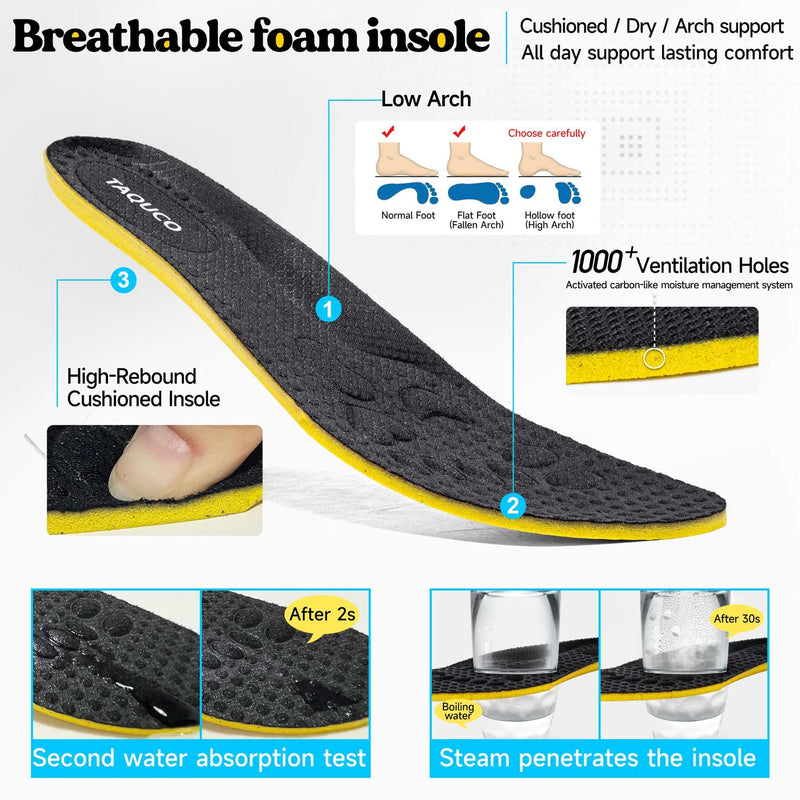 Non Slip Work Shoes for Women Slip On Sneakers Water Resistant Shoe Slip Resistant Food Service Zapatos Antideslizantes para Mujer, Black US 5-11 8 Polar Night