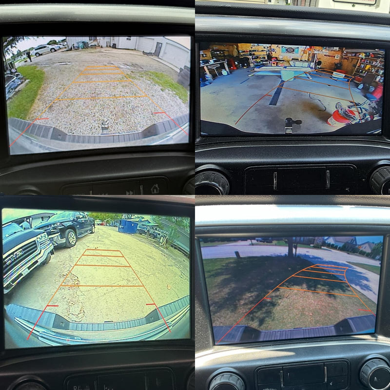 Backup Camera fit for 2014 2015 GMC Sierra/Chevy Silverado 1500 Cheyenne | fit for 2015 Silverado/Sierra 2500 3500 Rear View Reverse Camera Tailgate Camera Replacement 22803702, 23306741, 590082