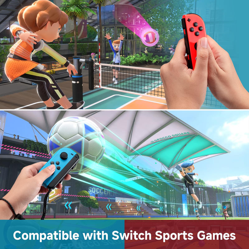 Switch Controllers Compatible with Switch/Lite/OLED, Programming Wireless Pro Controller with Motion Control, Vibration, Wake-up, Turbo, Screenshot Blue