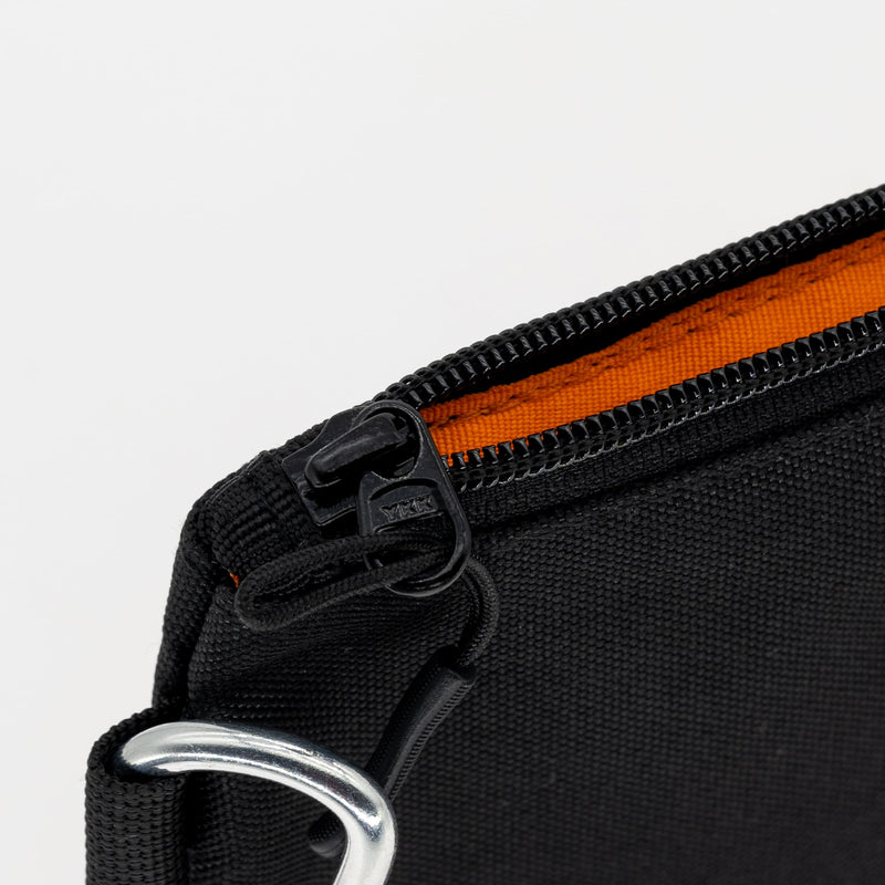 COREFLEX Premium Tool Pouch Zipper Bag, Small Tool Bag, Multipurpose Storage pouch, Heavy duty Flat Bottom Tool bag with YKK Zipper (6 pack Large 12inch Black) 6 pack Large 12inch Black
