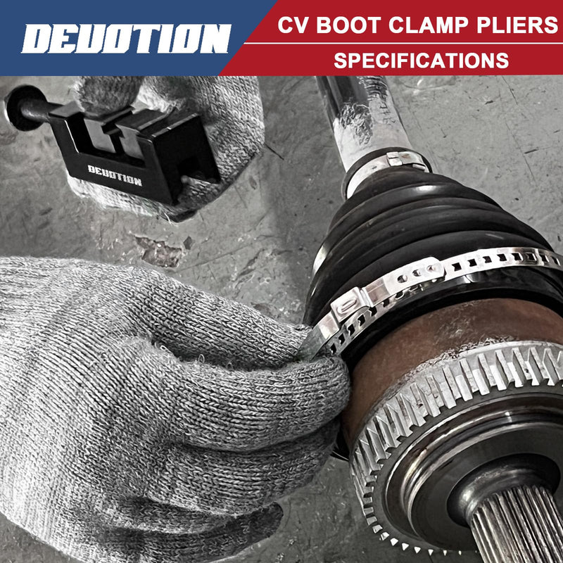 CV Boot Clamp Pliers for Drive Shaft Axle Clamping - Single Ear Hose Tool Compatible with Toyota Lexus OEM 09521-24010 1PC