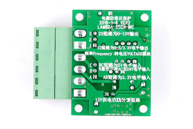 Isolation Frequency to Voltage Conversion Module 0-200Hz to 0-5V F V Conversion Module Digital to Analog Converter Module Input Level 3.3V 5V 12V 24V Optional