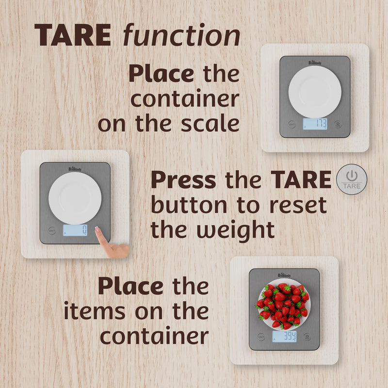 Smart Food Scale, Digital Kitchen Scale with App – Nutritional Calculator for Calories, Macros, Protein, 5 Units, LCD Display, Tare Function, Portion Control, for Cooking & Meal Prep