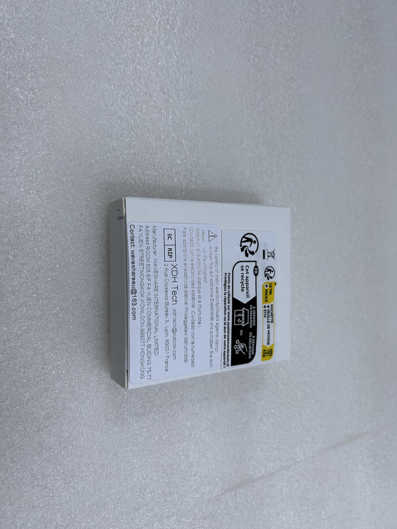 Waveshare Power Over Ethernet HAT (H), Compatible with Raspberry Pi 5 / CM 5, 5V 5A Output, Stable Performance, Supports 802.3af/at Network, Isolated Switched-Mode Power Supply, PoE HAT, Board ONLY