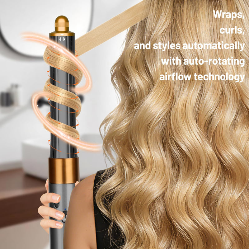 30mm/1.2Inch Long Hair Curling Barrel for Dyson Airwrap HS01/05/08 | Curling Roller Barrels Self-Curling Replacement Attachment for Part No.971888-07