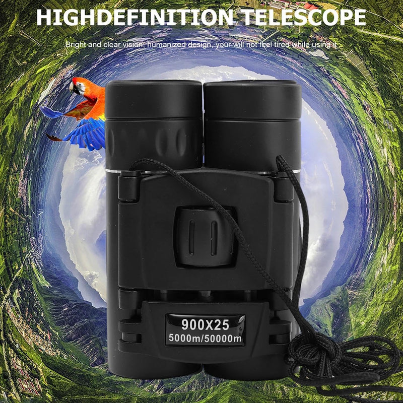 Powerful Long Range 900x25 BAK4 Telescope Low Light Jumelles for Hunting Camping Outdoor Binoculars