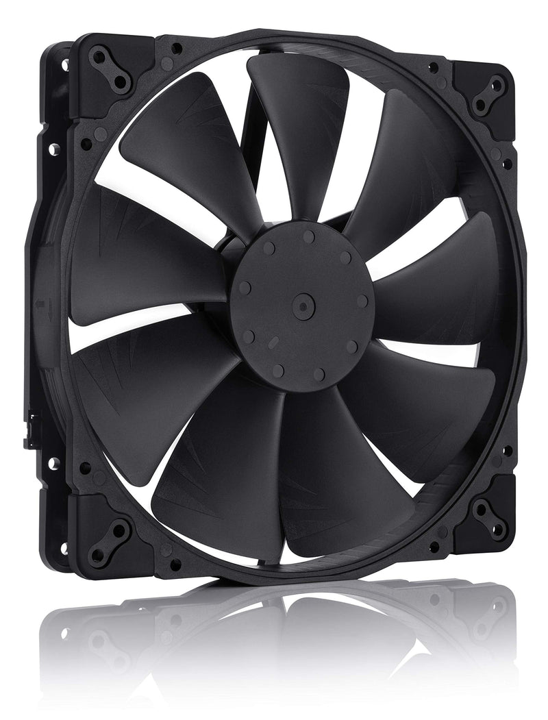 Noctua NF-A20 PWM chromax.Black.swap, Premium Quiet Fan, 4-Pin (200x30mm, Black)