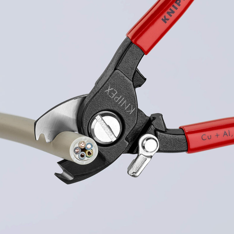 KNIPEX Tools - Cable Shears With stripper (9541165) Red