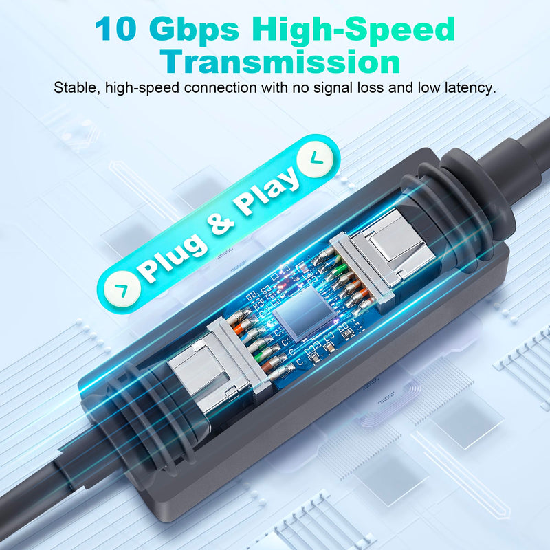 Waterproof Ethernet Cable Coupler for Starlink Gen 3/4/4X, 1pc | RJ45 Cable Extension Connector Adapter for Starlink Dish, IP67, 10Gbps, Support Cat7, for Outdoor Indoor Internet Setup