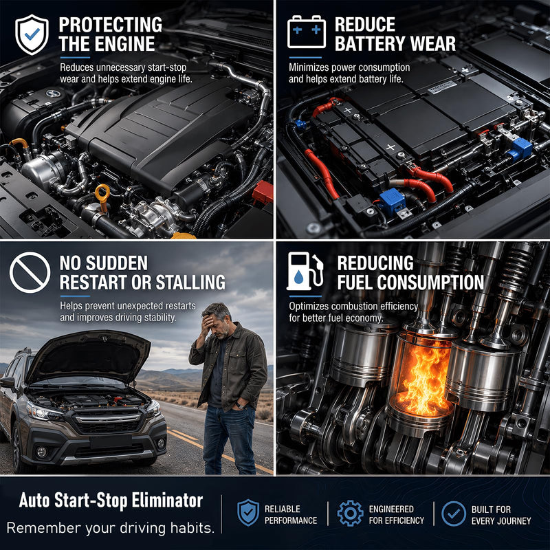 Auto Start Stop Eliminator for 2023-2025 Subaru Outback, Memory Module for Automatic Engine Stop Disable, Fits US and Canada Produced Models Only