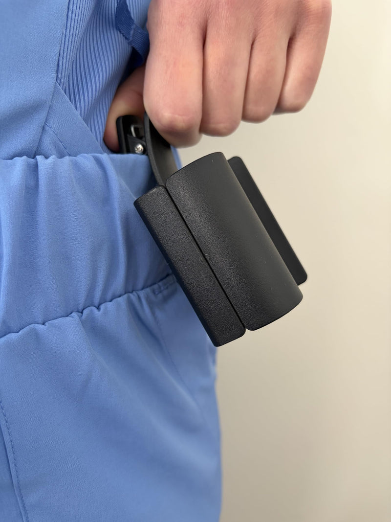 Koala Clip Stethoscope Holder Clip for Nurses | Secure Waist Holster, Helps Reduce Neck Strain, Hands-Free Medical Accessory, For EMTs & Nursing Students