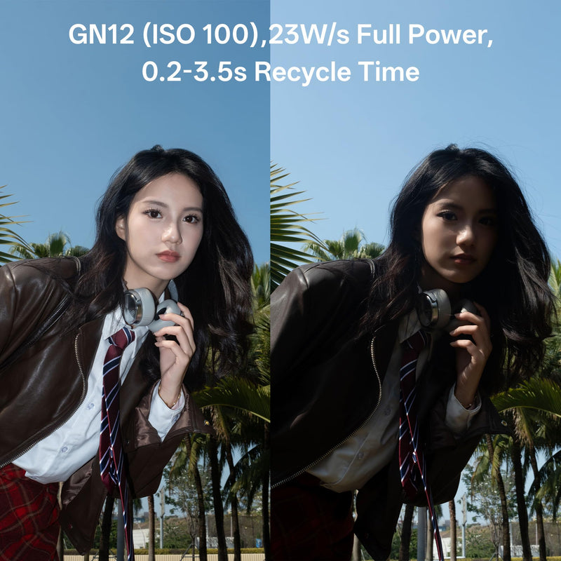 VILTROX 24W/s Retro Flash for Camera, 0.1-1.5s Recycle Small Camera Flash, 800mAh On Camera Mini Flash GN12 with 7 Levels, S1/S2 Optical Control for Sony Fujifilm Canon Nikon Olympus (Z1+)