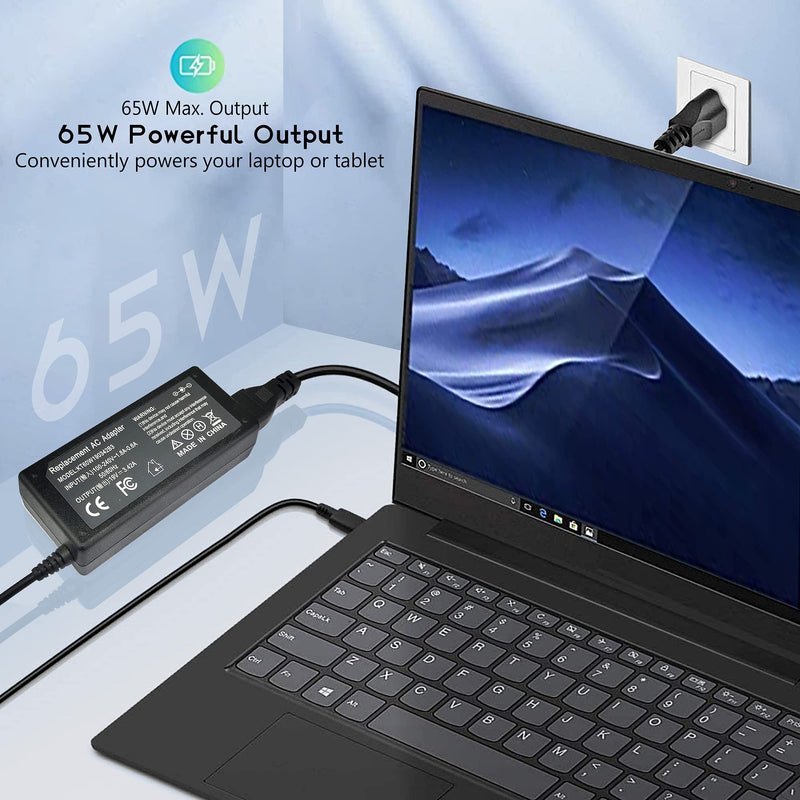N20C5 N22C5 N23C3 N23H5 N23H1 N19H2 65W Laptop Charger for Acer 3.0 * 1.1mm | for Acer Swift,Aspire 3 5 Series A315-58 ADP-45FE F 19V 3.42A Also Fit for Samsung Galaxy View 18.4" Tablet SM-T670N/T677A