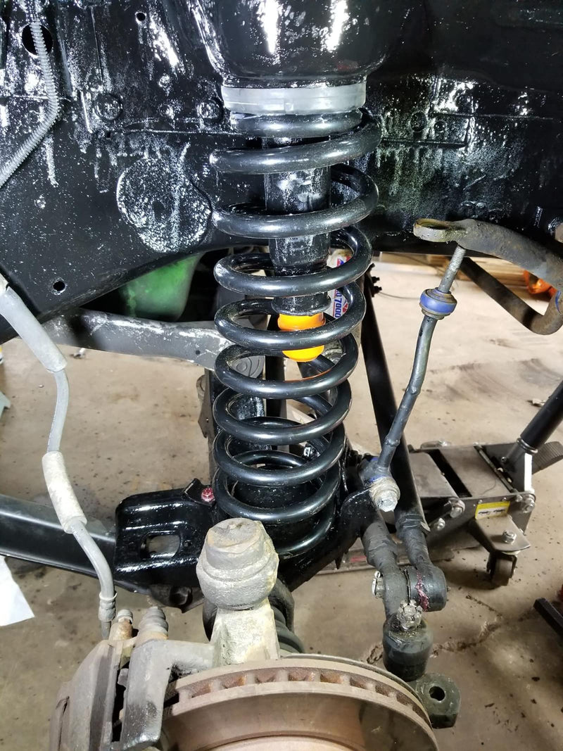 Coil Spring Insulators, Coil Spring Isolators Compatible with 1984-2001 Cherokee XJ, 93-98 Grand Cherokee ZJ, 97-06 Wrangler TJ, 86-92 Comanche MJ, 84-90 Wagoneer (Stock Height)