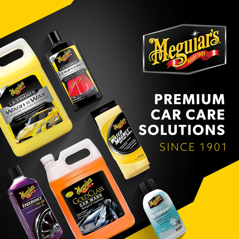 Meguiar's Leather Care Kit,This Car Care Kit Includes a Premium Car Leather Cleaner and Conditioner, Drill Backing Plate, Cleaning Disc, Microfiber to Effectively Deep Clean, Nourish & Protect, Kit