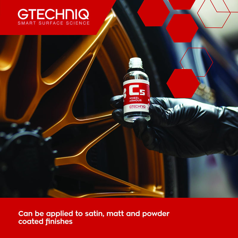Gtechniq Wheel Sealant Long Term C5 Wheel Armour 15ml 0.5 Fl Oz / 15 ml