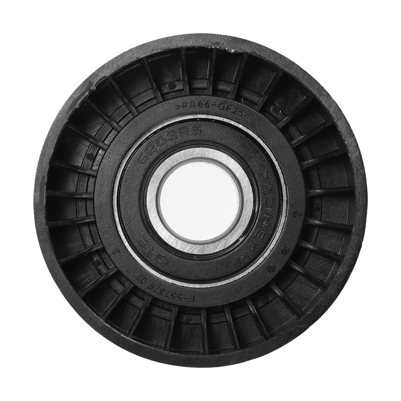 X AUTOHAUX 06A903315D Car Drive Belt Idler Pulley Timing Belt Tensioner for Audi A3 2006-2008 for BMW 128i 2008 for Chrysler for Ford