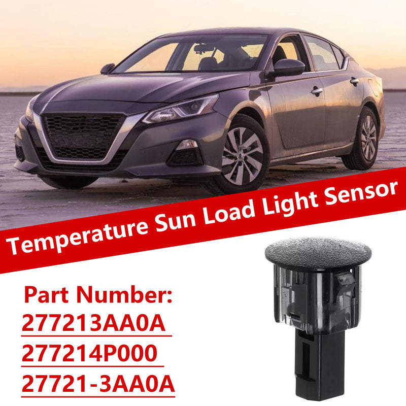 Temperature Sun Load Light Sensor for Nissan Altima 2002-2024 for Nissan Murano 2003-2019 Replacement 27721-3AA0A,277213AA0A,277214P000 1Pcs