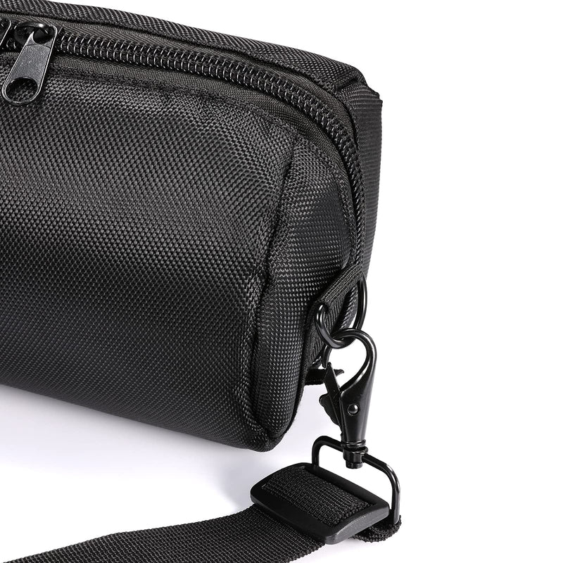 49in/125cm Tripod Carrying Case, Heavy Duty Nylon Bag With Shoulder Strap, Padded for Light Stand, Tripods, Monopods, Umbrellas, Softboxes, Boom, Speaker, Mic Stands 49"/125cm Handheld, Shoulder Carrying, Sloping Carrying Black