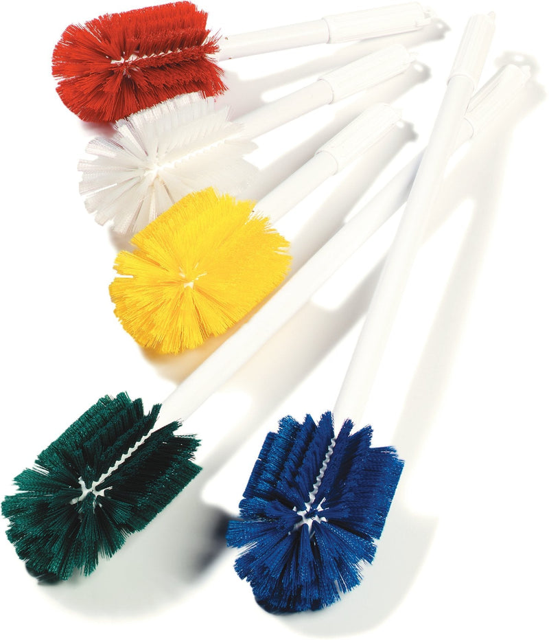 SPARTA Industial Tank Brush Pipe Brush, Drain Brush with Handle for Commercial Kitchens, Polyester Bristle, 16 Inches, White 1