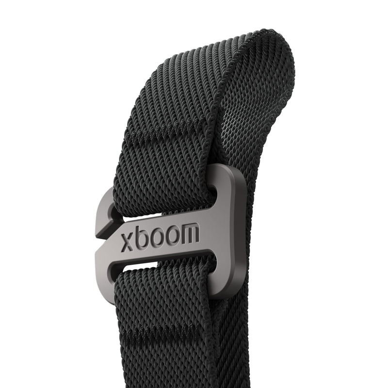 LG xboom Mini by will.i.am Portable Outdoor Bluetooth Speaker, up to 10 Hours, IP67 Dust and Water Resistant, Adjustable Hanging Strap, Black