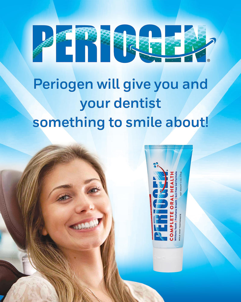 Periogen Tartar Control Toothpaste 2-Pack 4 Ounce (Pack of 2)