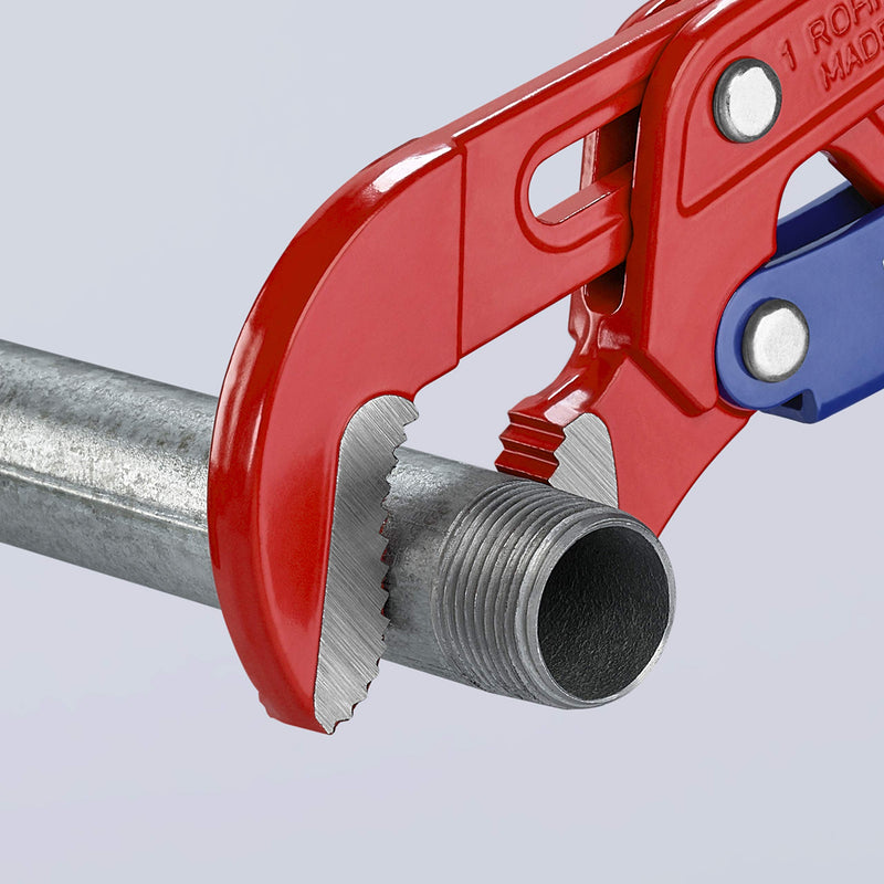 KNIPEX Tools 83 60 010 Swedish Pattern Pipe Wrench-S Shape Fast Adjust, 12.75"
