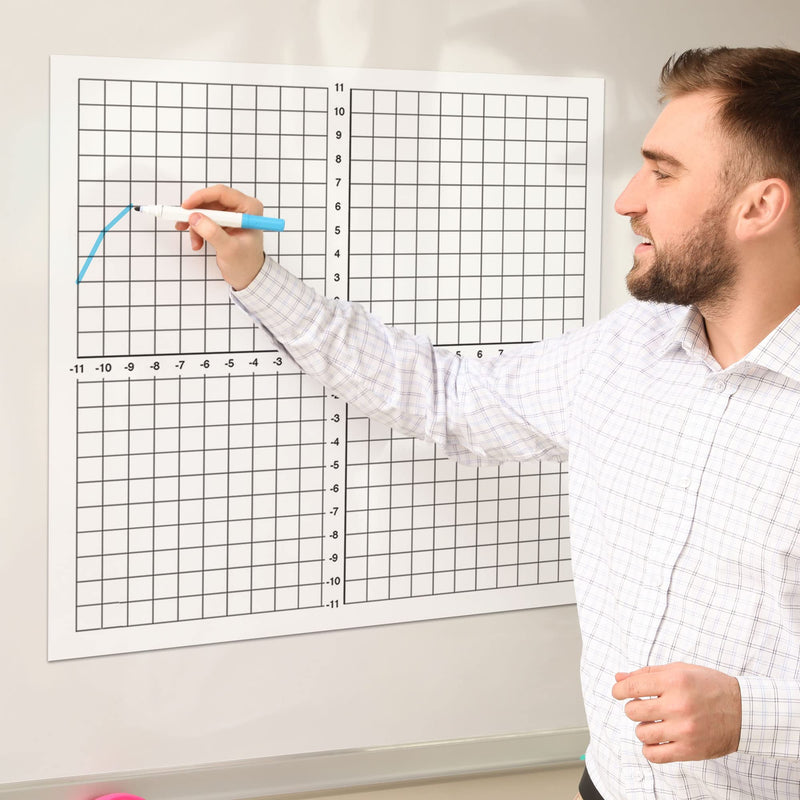 Geyer Instructional Products 173008 1" Numbered Axis Dry Erase Magnet