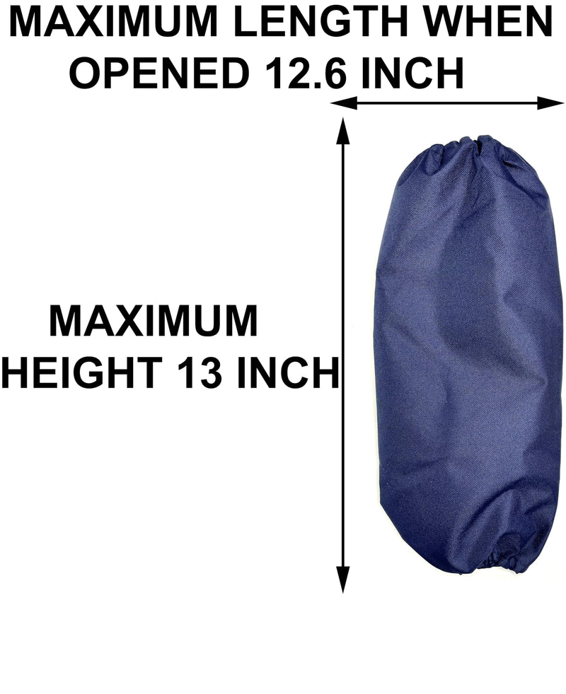 Dust covers for coilovers, shock absorbers, water-repellent 4 pcs, dark blue, TGJSDB03