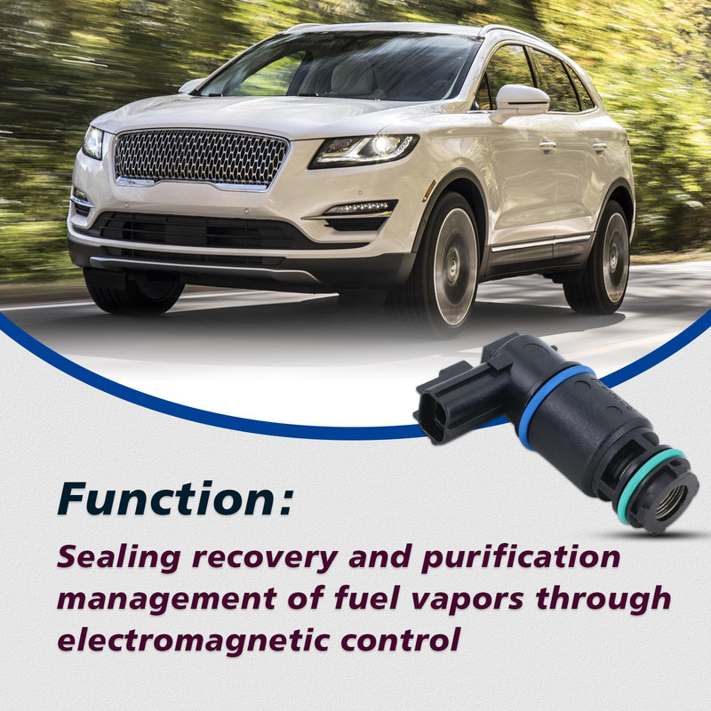 Vapor Canister Vent Solenoid Compatible With Ford F150 F250 Edge Escape Expedition Explorer Focus Fusion E-series Transit Lincoln Nautilus Navigator Mariner 2007-2024 Replace#911-216 9U5Z9F945C
