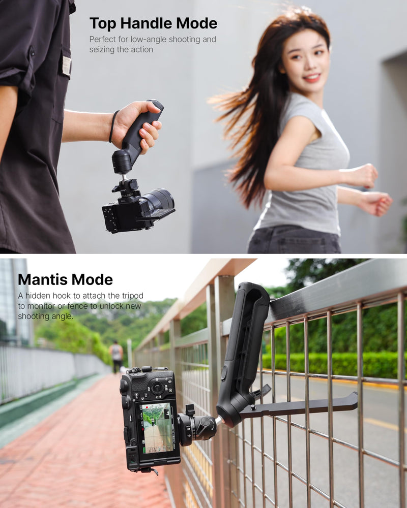 ULANZI TT38 Mini Tripod for Camera, One-Click Open Tabletop Camera Tripod | Pocket