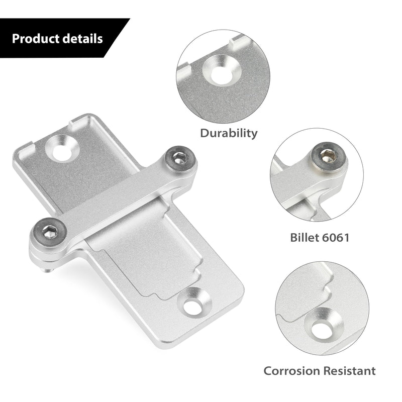 Billet Flex Fuel Sensor Mount/Bracket for GM 13577429 57824279 6061 Aluminum