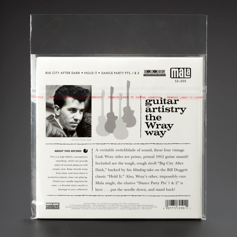  [AUSTRALIA] - 45 rpm RESEALABLE Outer Sleeves - 50 -Pack - Crystal-Clear Polypropylene - USA Made - 2mil Thick - Acid-Free Archival Quality for 7" Vinyl Records