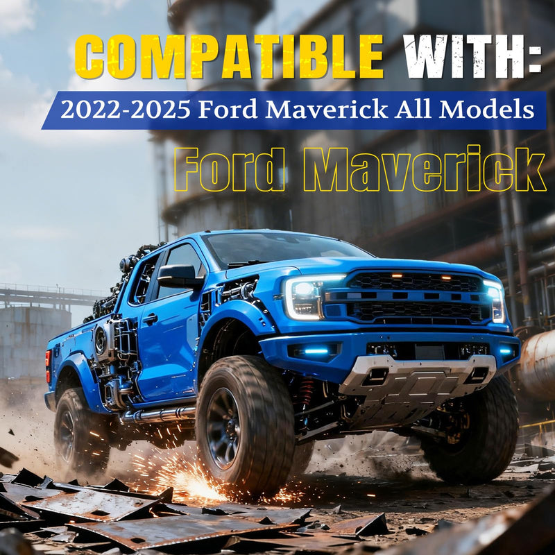 ARANA Tailgate Assist Shock for Ford Maverick, 2022-2025 Maverick Truck Tailgate Soft Open Accessories, Tail Gate Mods Damper Kit Fits Ford Maverick Hybrid XL XLT LARIAT(All Tools Provided) 43207