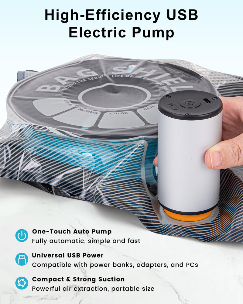 3D Printer Filament Storage Bags, Thickened Vacuum Sealed Bags for Keeping Dry, 1.75mm 2.85mm Spools, Light-Proof Moisture-Proof, Fits 0.5KG 0.75KG 1KG Filament, with or without Pump | Bags Only · Bambu Lab Prusa Creality · PLA PETG ABS ASA TPU Nylon ·...